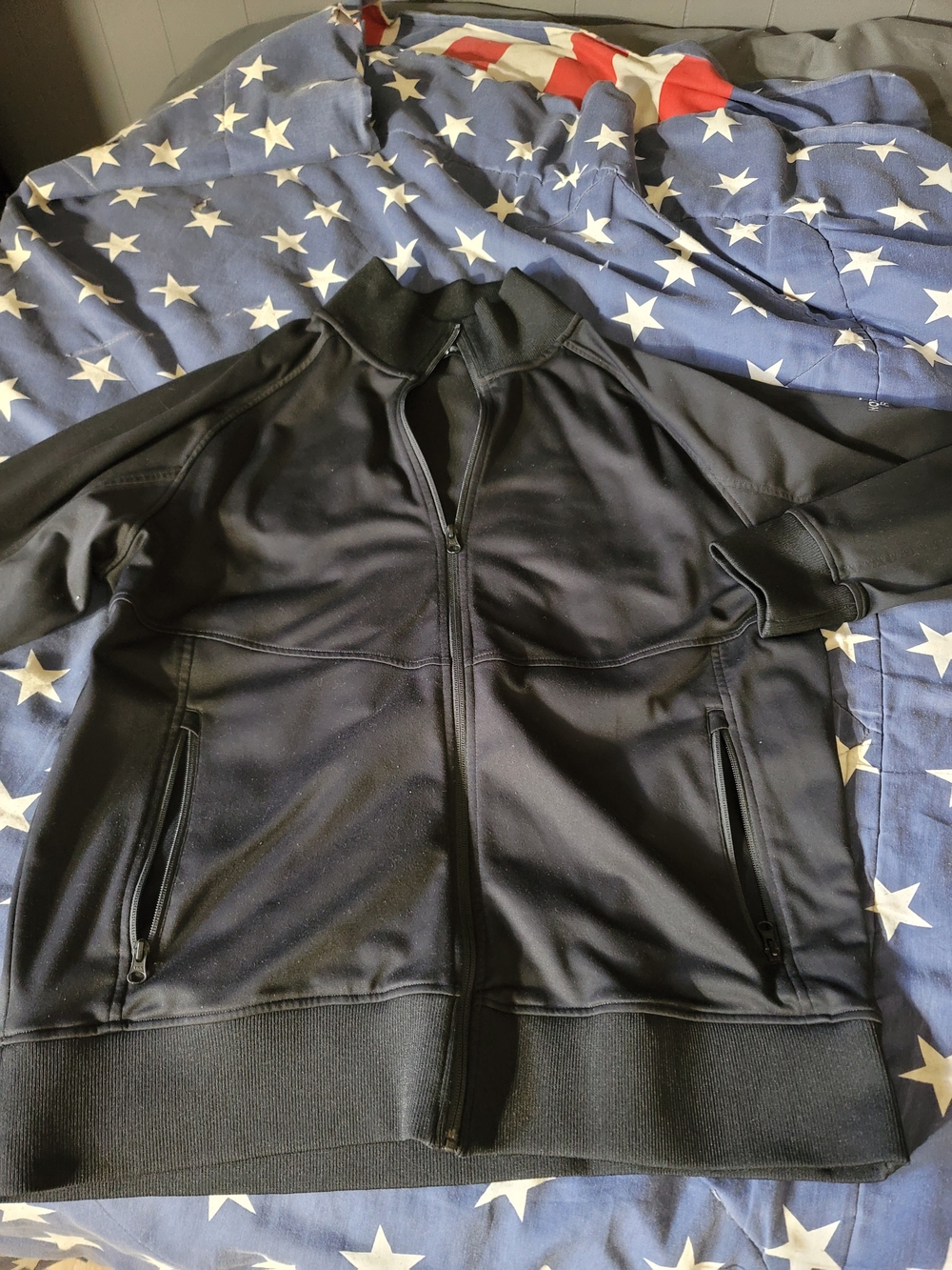 Jordan Men's Black Full-Zip Windbreaker Jacket